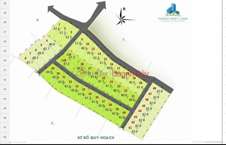 Urgent sale of 42m plot in the center of Kim Bai town, Thanh Oai. Price is 1 billion 3, Vietnam | Sales | đ 1.3 Billion