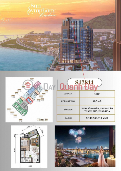 Sun Symphony Residence Da Nang luxury apartment _0