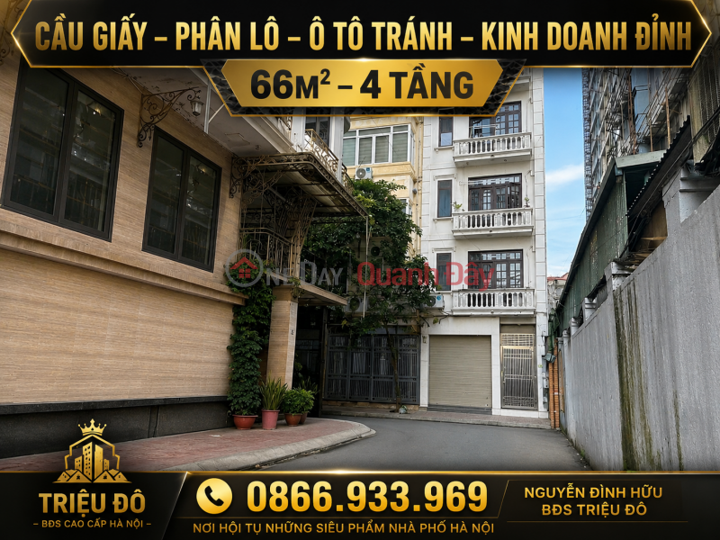CAU GIAY - GRID-LAYER PLOT DEVELOPMENT - CAR ACCESS - PRIME LOCATION FOR BUSINESS Sales Listings