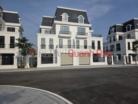Owner transferring ownership of a corner unit with 20m frontage on two sides - Hoang Huy Green River - Park and river view. _0
