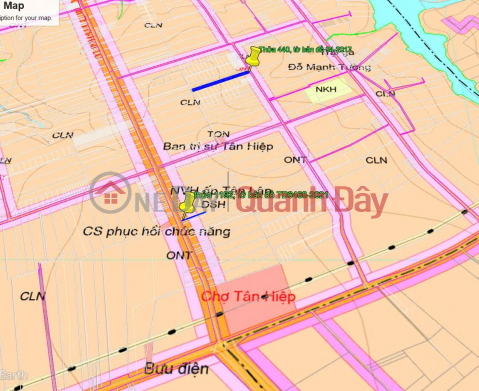 URGENT SALE 7370M2 RESIDENTIAL LAND FRONTAGE DT743, TAN HIEP, HON QUAN, BINH PHUOC - ONLY 4.5 BILLION - RED BOOK _0