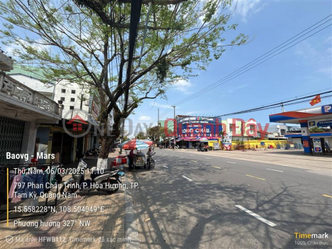 Cần bán nhanh MT kinh doanh đường Phan Châu Trinh, An Sơn, Tam Kỳ, đối điện cây xăng Hòa Hương. _0