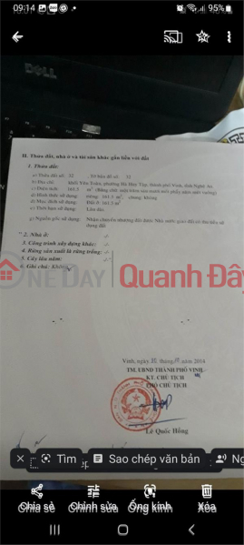 Property Search Vietnam | OneDay | Nhà ở | Niêm yết bán CHÍNH CHỦ CẦN BÁN CĂN NHÀ Vị Trí Đắc Địa Tại TP Vinh Nghệ An