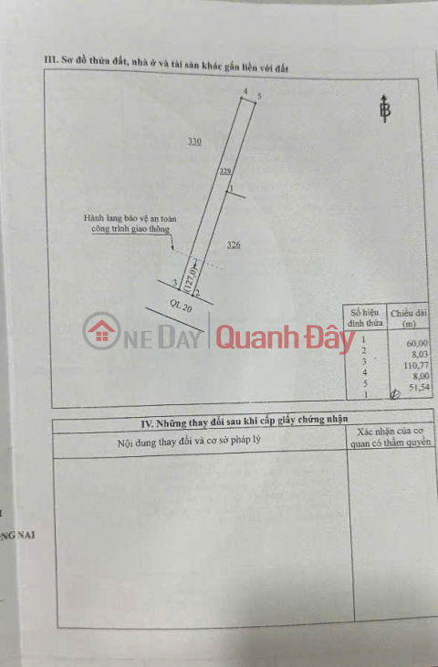 ĐẤT VỊ TRÍ ĐẸP – GIÁ TỐT - CHÍNH CHỦ Cần Bán Đất Nền Mặt Tiền Đường Nhựa Đầu Dốc 12 Định Quán. _0