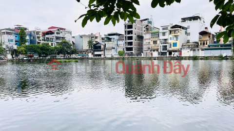 Super product on Bo De lake front, 100m x 7 floors, 5.8m frontage, elevator, garage, business, full furniture _0