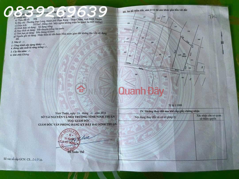 Agricultural land for sale in Dao Long, near An Long intersection, 300m from Thong Nhat road. Sales Listings