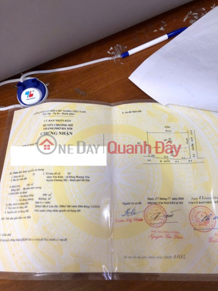 OWNER NEEDS TO SELL 300M LAND LOT IN DONG PHUONG YEN-CHUONG MY-HANOI, Vietnam Sales | đ 70 Million