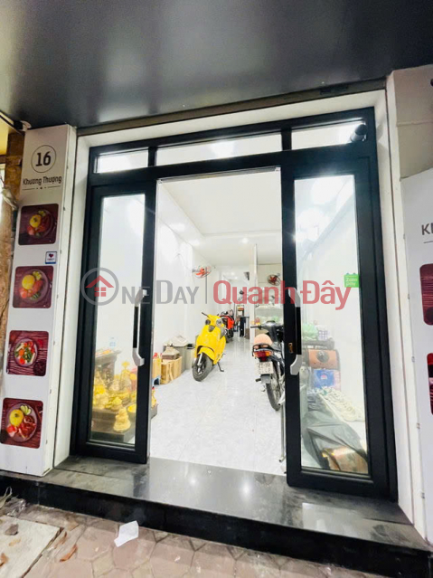 CAR PARKING AT DOOR - BUSINESS - WIDE SIDEWALK Khuong Thuong Street 42m2, X 5 floors, 3.5m frontage, 15 billion Dong Da. _0