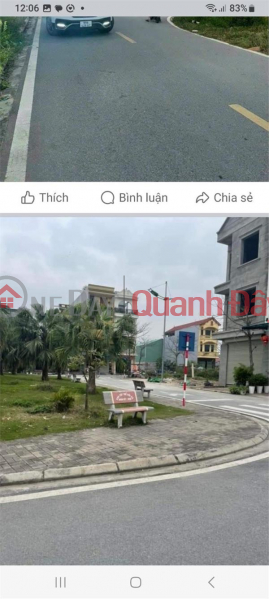 ₫ 3,1 tỷ, ĐẤT ĐẸP - GIÁ TỐT - CHÍNH CHỦ CẦN BÁN Lô GÓC VIEW CÔNG VIÊN 2 MẶT TIỀN