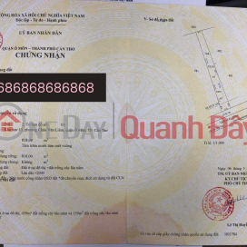 INVESTMENT IS PROFITABLE - Owner Selling Land with WIDE FRONTAGE on National Highway 91, Chau Van Liem Ward, O Mon District, Can Tho City _0