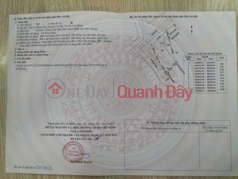 ĐẤT ĐẸP - GIÁ TỐT - Bán GẤP Lô Đất Tiềm Năng TẶNG NHÀ Xã An Nhơn Tây, Củ Chi, HCM _0