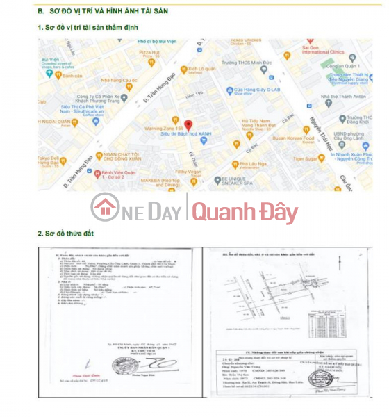 Property Search Vietnam | OneDay | Nhà ở, Niêm yết bán NHÀ ĐẸP - GIÁ TỐT – Cần Bán Nhà MT Đường Đề Thám , Quận 1, TP HCM