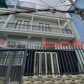 ️️ House for rent with 1 ground floor and 2 floors, 10m wide, near Bui The My market _0