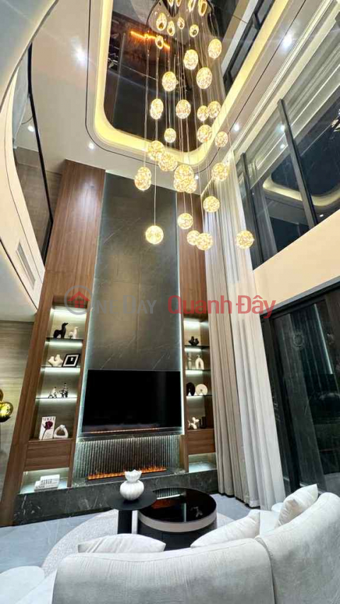 bán nhà lô góc Ngọc Thuỵ, 50m x 7 tầng, mặt tiền 6.2m, gara, full nội thất _0