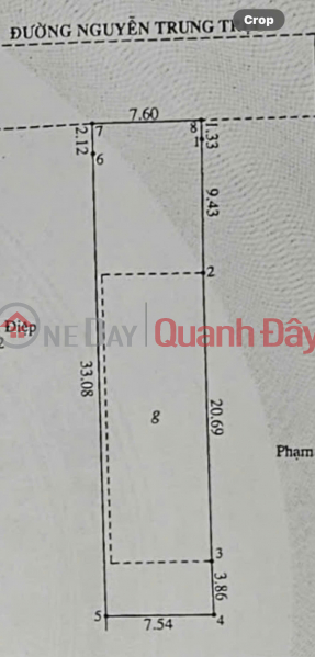 đ 36 tỷ | Bán nhà mặt tiền đường Nguyễn Trung Trực, vị trí VIP, kinh doanh sầm uất, giao thông thuận tiện