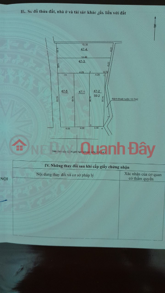 Property Search Vietnam | OneDay | Residential Sales Listings Selling 59m of land in Dong Tay village, Van Noi commune, next to Vo Nguyen Giap street