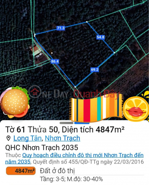 Property Search Vietnam | OneDay | | Sales Listings, INVESTMENT OPPORTUNITY IN NEW NHON TRACH ADMINISTRATIVE CENTER – STRATEGIC LOCATION NEAR HO CHI MINH CITY