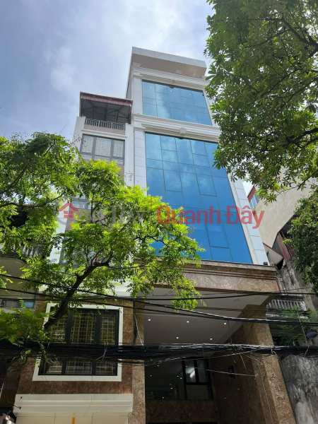 Lac Long Quan office building, 12m wide street, sidewalk, 9-storey elevator, 150m2 basement for business, over 70 billion Sales Listings