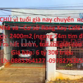 The OWNER, due to his old age, has moved to another location and needs to sell his house and Quoc Huy Coffee Roasting Facility _0