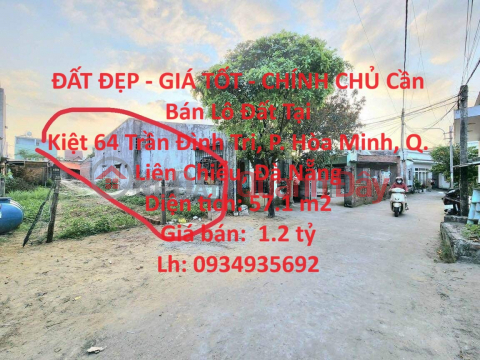 BEAUTIFUL LAND - GOOD PRICE - OWNER Land Lot For Sale In Lien Chieu District, Da Nang _0