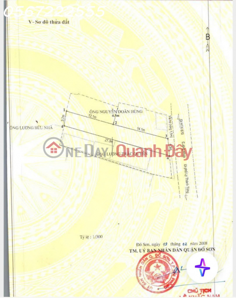 Bán đất mặt đường Hoàng Kim Giao, Hải Sơn, Đồ Sơn - Vị trí không ngập lụt - ZALO 0567 222 555 Niêm yết bán