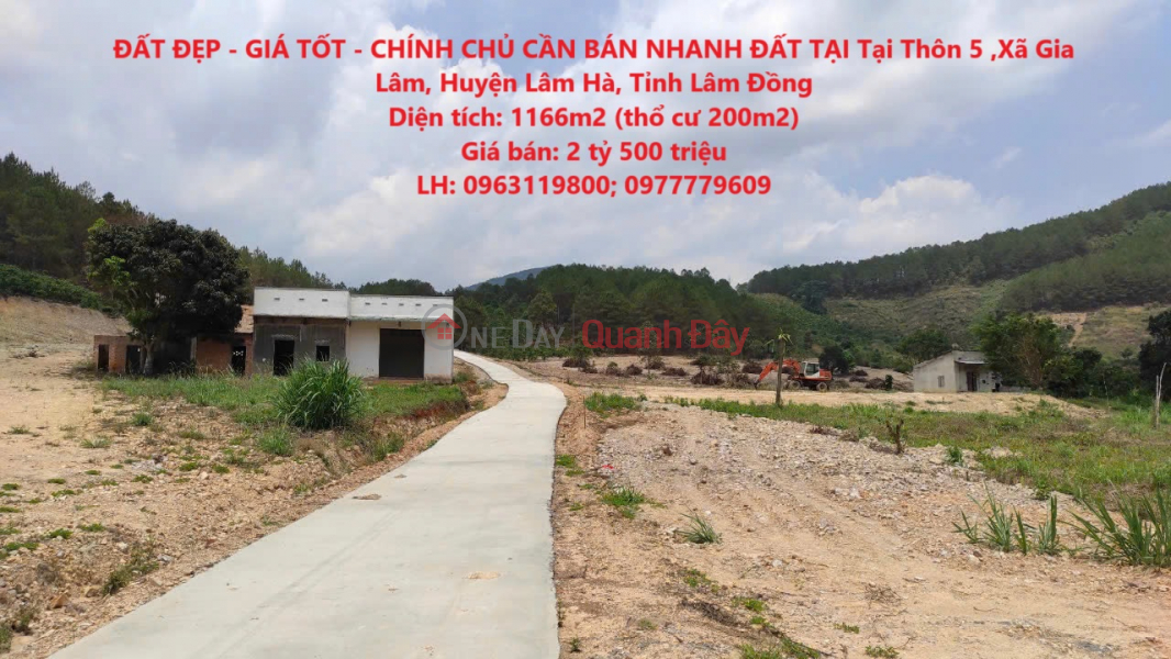 ĐẤT ĐẸP - GIÁ TỐT - CHÍNH CHỦ CẦN BÁN NHANH ĐẤT TẠI Tại Thôn 5 ,Xã Gia Lâm, Huyện Lâm Hà, Tỉnh Lâm Đồng Niêm yết bán