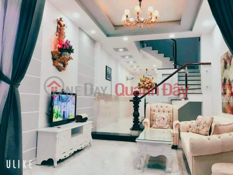 Beautiful house for sale right in Quang Trung, Go Vap before Tet, reduced by 550 million to 4.3 billion 50m2, 2-storey house, alley _0