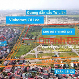 Bán 80m đất đấu giá X1 Đông Hội ,Mai Lâm ,Đông Anh gần Vin Cổ Loa _0