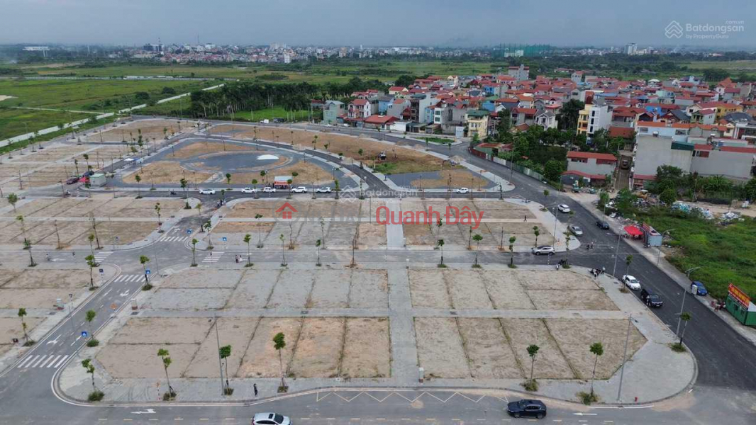 Đất Đấu Giá Tây Bắc Lễ Pháp , Tiên Dương , Đông Anh. Lô góc xẻ khe view vườn hoa . Niêm yết bán