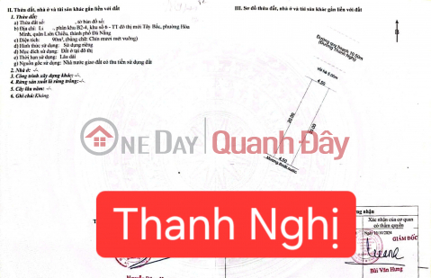Bán đất mt đường 10m5 Thanh Nghị - gần Mega Market _0
