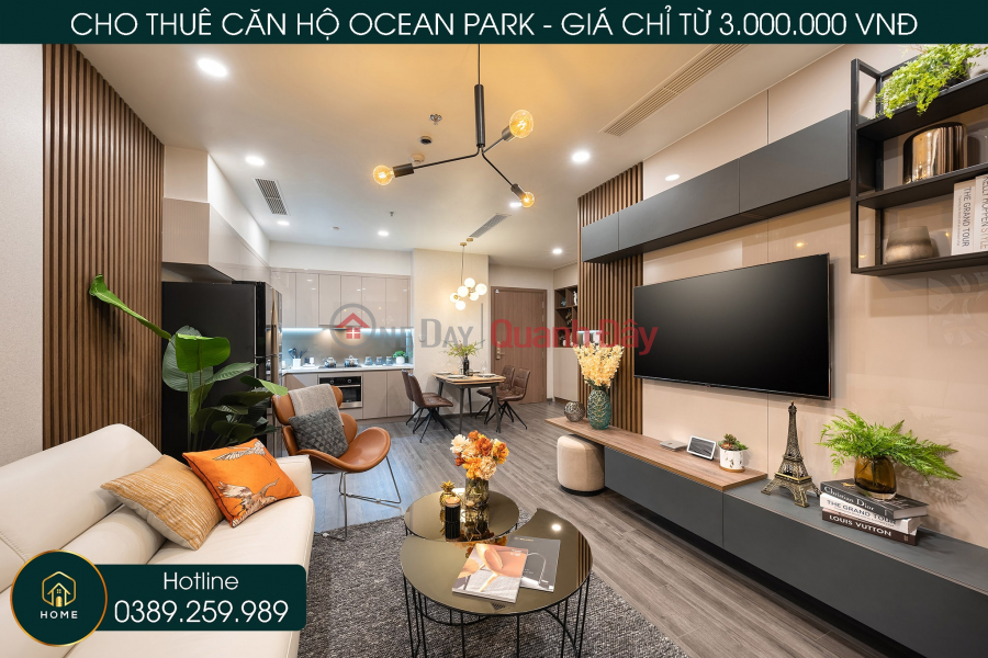 CHEAPEST VINHOMES OCEAN PARK HOUSE FOR RENT FROM 4 MILLION, COMMITMENT TO 24\\/7 OPERATION SERVICE Vietnam, Rental đ 4 Million/ month