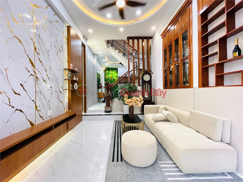 4-storey house with full furniture, sauna, area 4.1x12m, Pham Van Chieu, Go Vap. Sales Listings