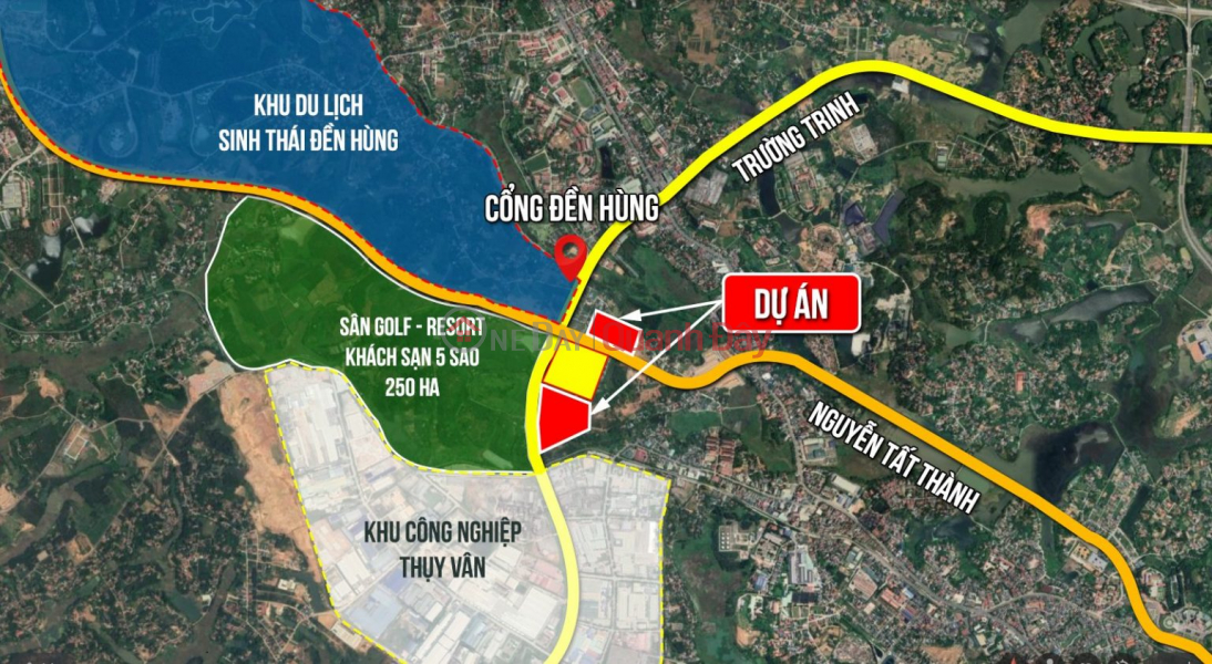 Launching Viet Tri Spring City - Phu Tho auction land project. Price is only 1.2 billion\\/lot Sales Listings