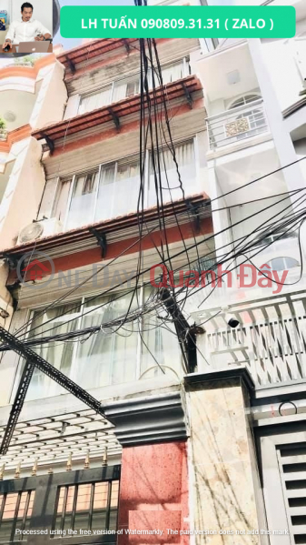 Property Search Vietnam | OneDay | Nhà ở | Niêm yết bán 3131- Bán Nhà 60m2 , 5 Tầng , Cách Mạng Tháng 8, P.10, Quận 3 - 9PN Giá 7 tỷ 7