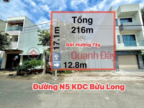 Rare! Selling 3 adjacent lots in Buu Long residential area, N5 road, super cheap price _0