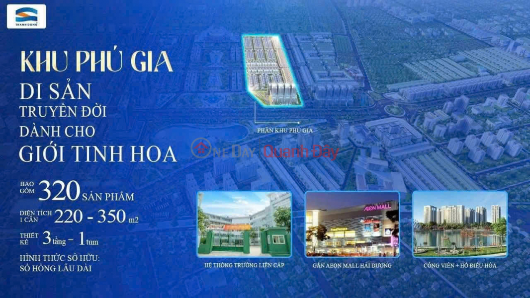 đ 3,15 tỷ | THÀNH ĐÔNG METROPOLIS – ĐÔ THỊ MỚI PHÍA NAM HẢI DƯƠNG