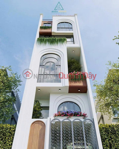 NEW 5-STOREY HOUSE FOR SALE ON TRAM STREET - LONG BIEN, 35M2, 5M FRONTAGE, 6.6 BILLION. CAR GARAGE. _0