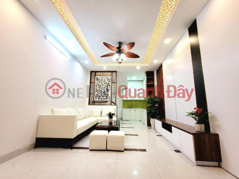 Dai Kim townhouse - Kim Giang, area 48m2, wide alley, car, airy, price 4.52 billion _0