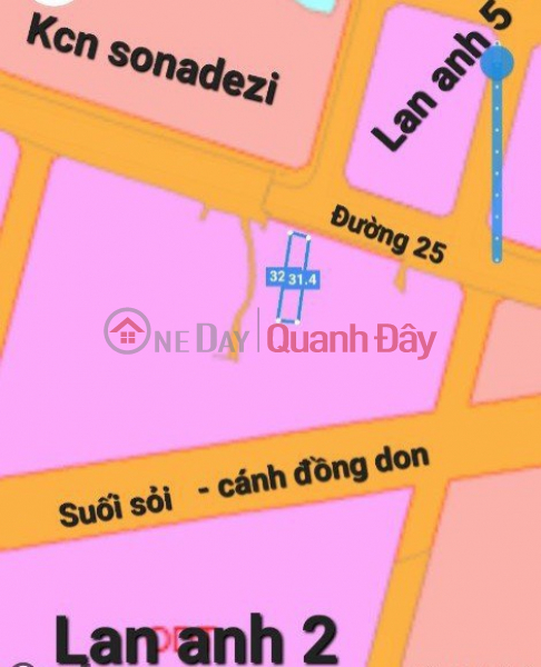 Selling Land for 2-front villa area Lan Anh 2 Hoa Long_80m2 land_7.5X31M 1.4 billion Contact 0937550067 Tram Anh Vietnam | Sales, đ 1.4 Billion