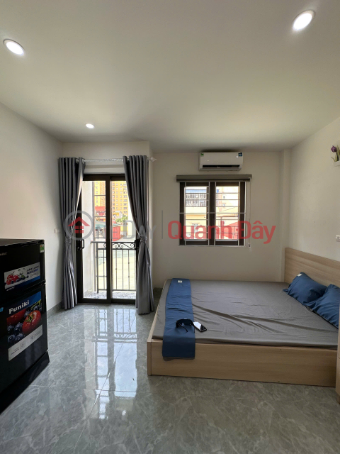 (Extremely rare) Newly opened 25m2 luxury Studio apartment at lane 45 Tran Thai Tong - Private washing machine _0