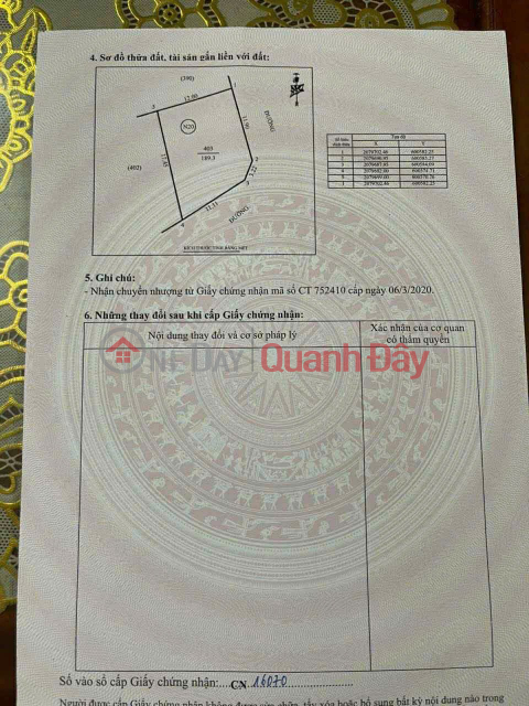 PRIME LOCATION - GOOD PRICE - OWNER SELLING A PLOT OF LAND WITH FRONTAGE at Block 3, Nghi Thu Ward, Cua Lo Town, Nghe An Province _0