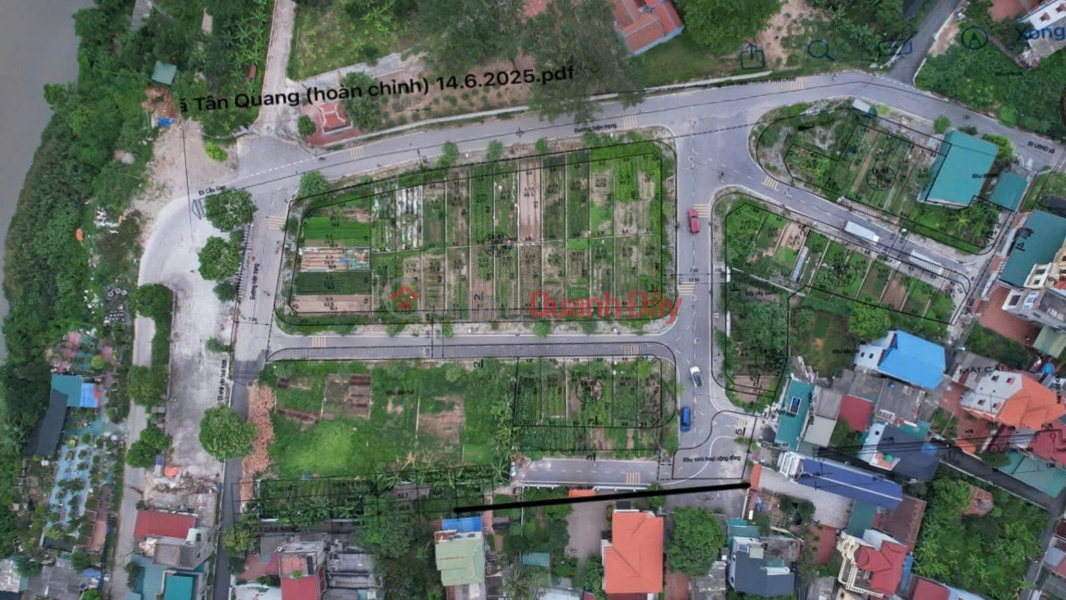 Bán đất đấu giá giãn dân Tân Quang - Văn Lâm - Hưng Yên (Chính chủ trúng đấu giá) | Việt Nam | Bán, đ 4,6 tỷ