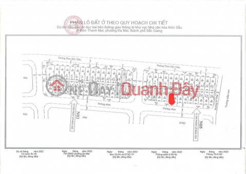 ĐẤT ĐẸP - GIÁ TỐT - CẦN BÁN GẤP LÔ Đất ĐẸP Tại Phường Đa Mai -TP Bắc Giang - Tỉnh Bắc Giang _0