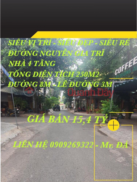 Property Search Vietnam | OneDay | Residential Sales Listings, NHÀ MẶT TIỀN KHU D2 NGUYỄN GIA TRÍ - 4 TẦNG - 220M2 - DÒNG TIỀN 50TR/THÁNG
