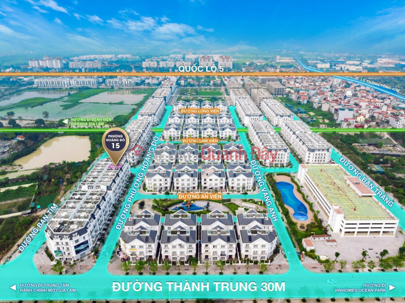 Committed to being the cheapest on the market for a fund adjacent to a European-style villa - Eurowindow Twin Park, Gia Lam Vietnam Sales | đ 17 Billion