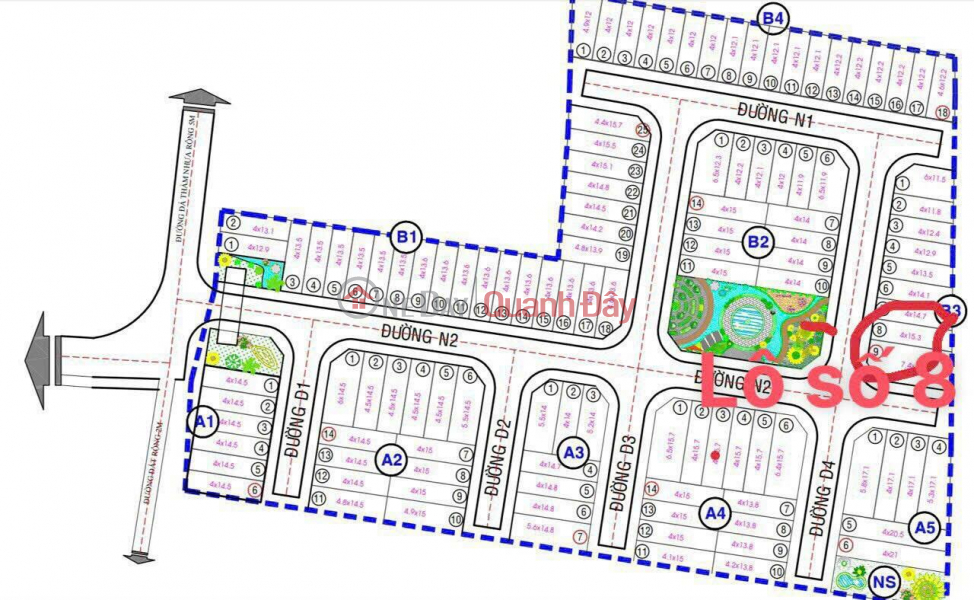 Property Search Vietnam | OneDay | Residential | Sales Listings, Owner Needs to Sell a Beautiful Land Plot in Duc Hoa Thuong Commune, Duc Hoa District, Long An Province