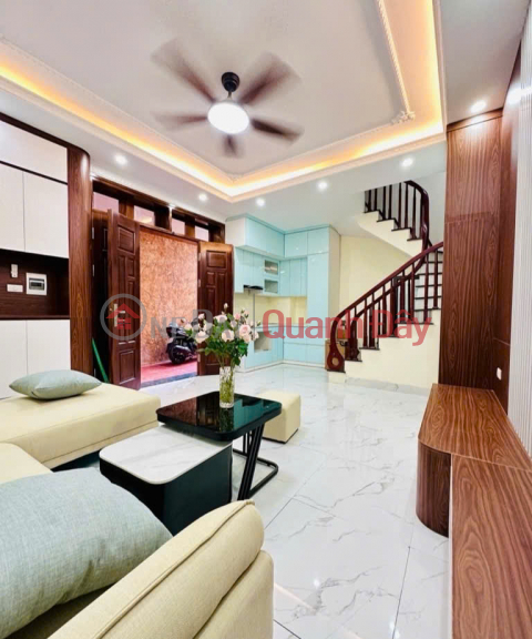Nhà đẹp Bắc Từ Liêm 36.2m2-5 tầng, Ngõ nông, ô tô, ở ngay, giá 5.68 tỷ _0