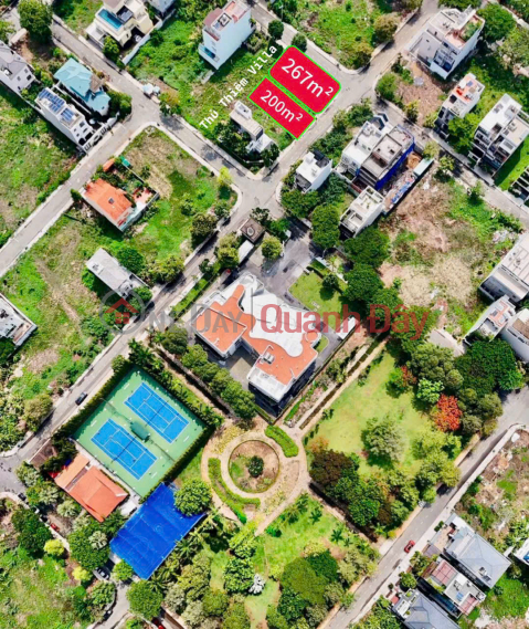 Selling a corner plot with two street frontages in the old Thu Thiem Villa residential area, District 2, at a good price – a rare opportunity. _0