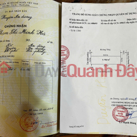 Owner Needs to Sell a Plot of Land at the front of Van Cu residential group, An Dong ward, An Duong district, Hai Phong. _0