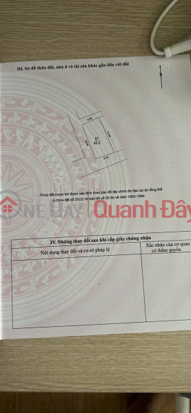 BÁN ĐẤT 62.2 m2 MẶT ĐƯỜNG LỆ CHI, GIA LÂM - Giá 6.6 tỷ Niêm yết bán